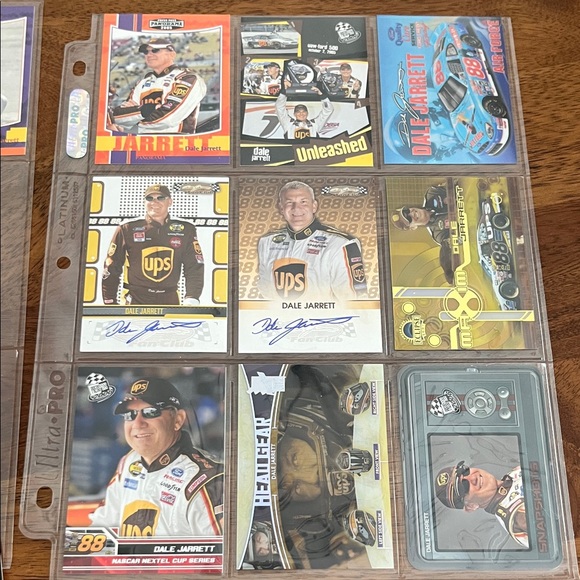 Dale Jarrett NASCAR Collectible Autographed Cards Daytona 500 Postcard - Picture 2 of 7